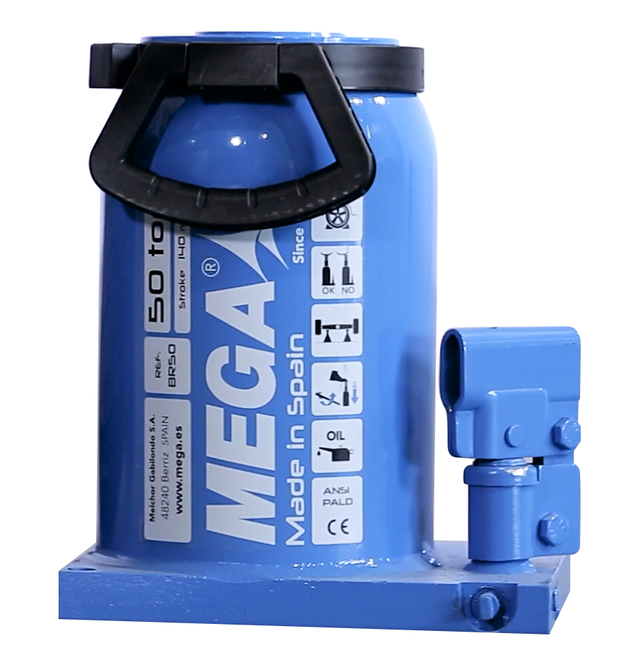 MEGA BR50 Домкрат бутылочный г/п 50000 кг.