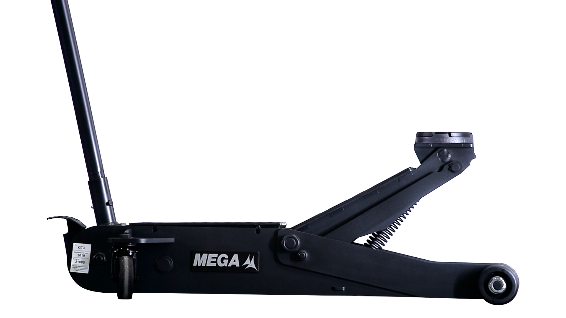 MEGA GT3_grey Домкрат подкатной гидравлический г/п 3000 кг.