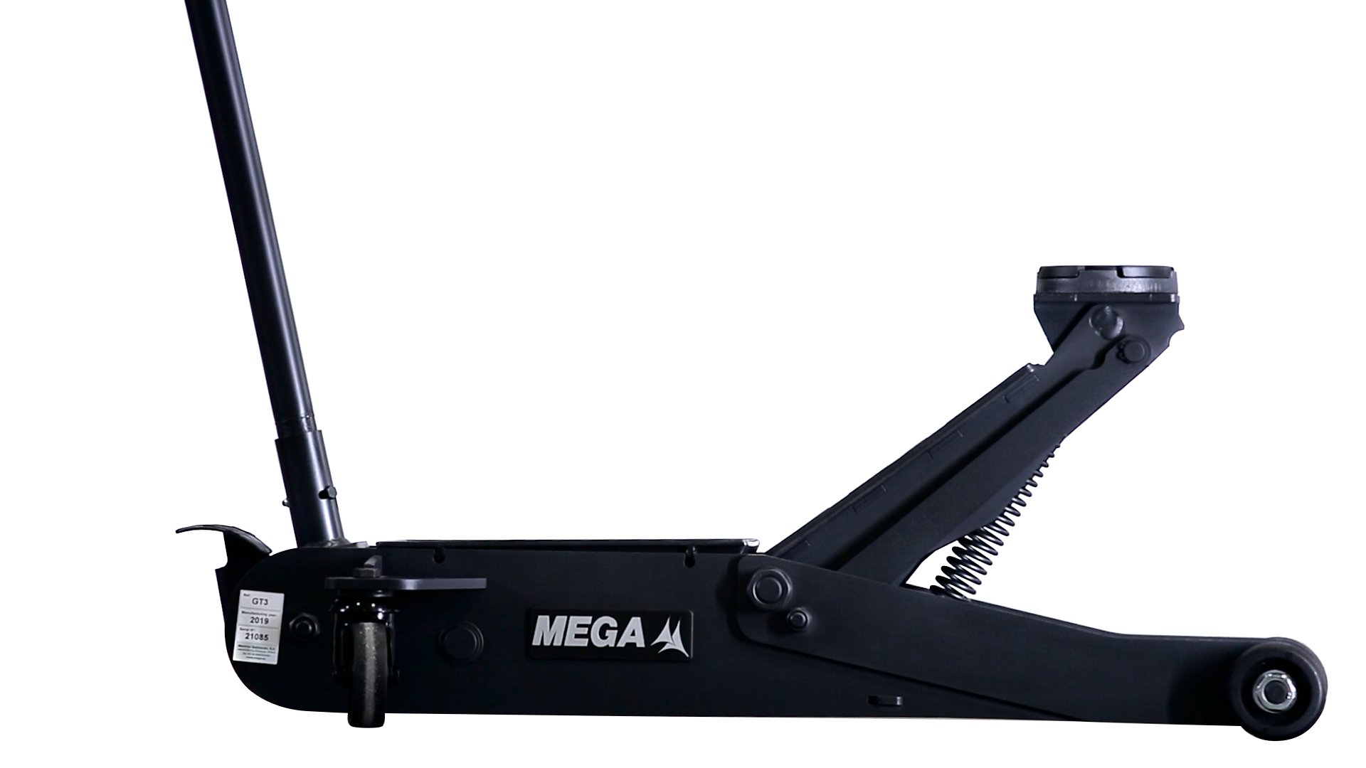 MEGA GT2_grey Домкрат подкатной гидравлический г/п 2000 кг.