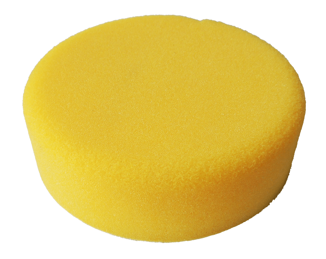 asturomec полировальник v90702 мягкий желтый 160х55мм, круглый край, крепление "липучка"