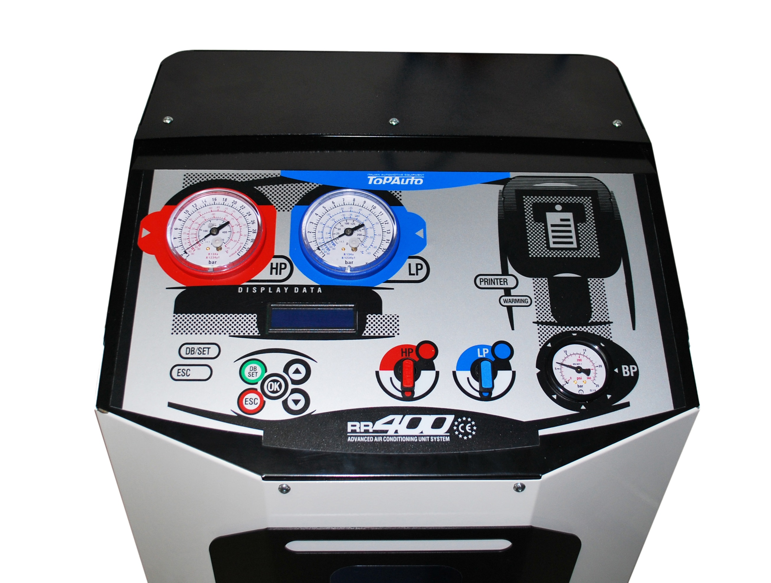 TopAuto RR400 Станция автоматическая для заправки автомобильных кондиционеров